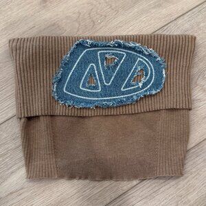 diesel logo tube top